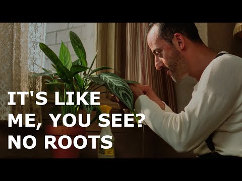 It's like me you see? No roots (Léon takes care of his plant) - Léon: The Professional (1994)