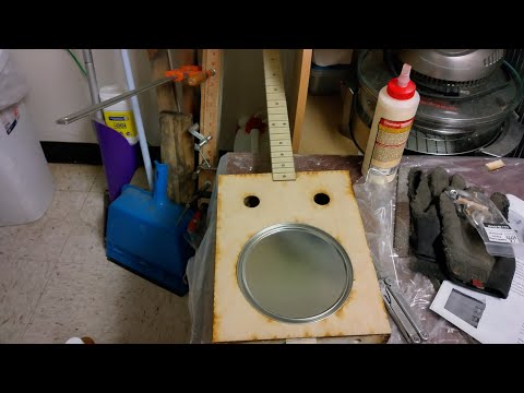 Staining my Tin Pan Alley By @Cbgitty @Cigarboxnation #guitar