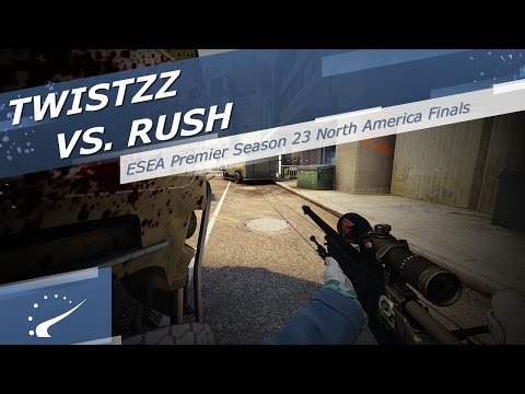 Twistzz vs. Rush - ESEA Premier Season 23 North America Finals