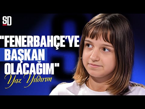 "TARAFTARIMIZ NE OLURSA OLSUN BİZİMLE" | Yaz Yıldırım Röportajı, Futbol Tutkusu, Fenerbahçe Sevgisi
