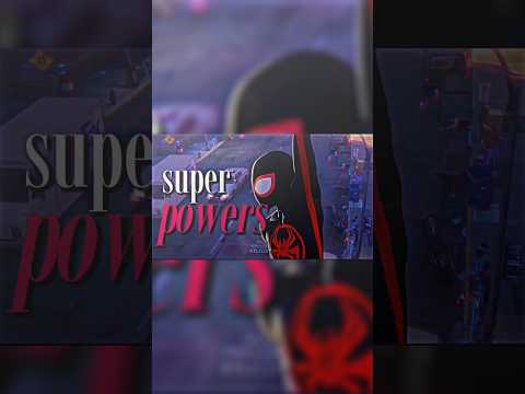 Miles Morales spiderman 🕷️ edit // superpowers by daniel caesar #edit #spiderman #milesmorales