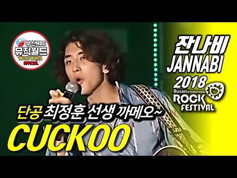 [ 잔나비 떼창법 ] Cuckoo 180812 ( 잔나비 라이브 2018 부산국제록페스티벌 )