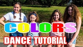 Haschak Sisters - Colors (Dance Tutorial)