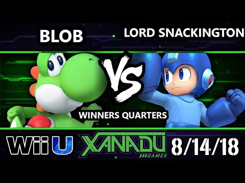 S@X 263 Smash 4 - Blob (Yoshi) Vs. Lord Snackington (Mega Man) - WiiU Winners Quarters