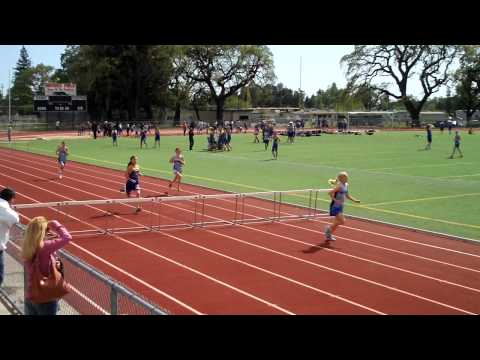 RVMS 7th Grade Girls 300m Hurdles Heat #1vs SRMS