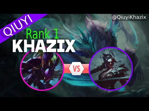 [RANK 1 KHAZIX] QIUYI KHAZIX VS KAYN 11 KILL - QIUYI KHAZIX GUIDE