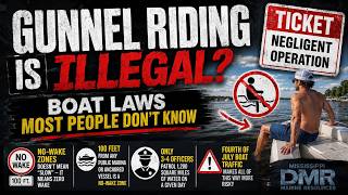 Gunnel Riding Is Illegal Boat Laws Most People Don't Know