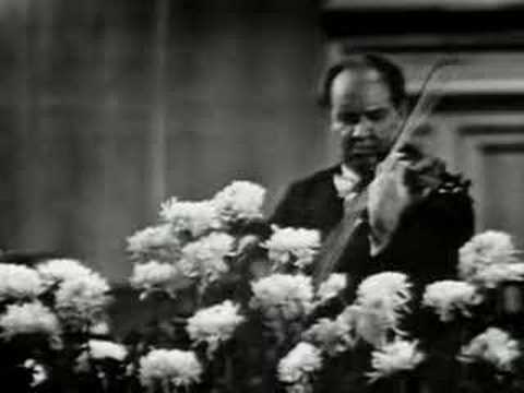 David Oistrakh plays "Labyrinth" Caprice in D Major