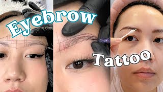 MY EYEBROW TATTOO EXPERIENCE 💉🫣 Healing Journey | Nano Brow Before & After, Cost, Pain level, FAQ's
