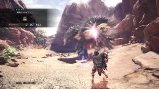 MHW β ネルギガンテ ライトボウガンソロ 10分