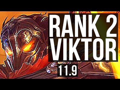 VIKTOR vs CAMILLE (TOP) | Rank 2 Viktor, 6/2/9, Rank 15 | EUW Challenger | v11.9