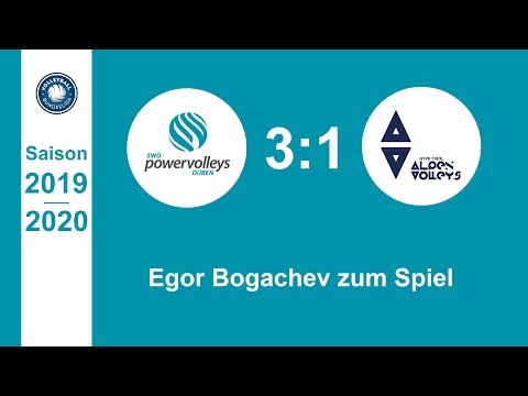 SWD powervolleys Düren : Alpenvolleys Haching, 2019/2020 (Egor Bogachev)