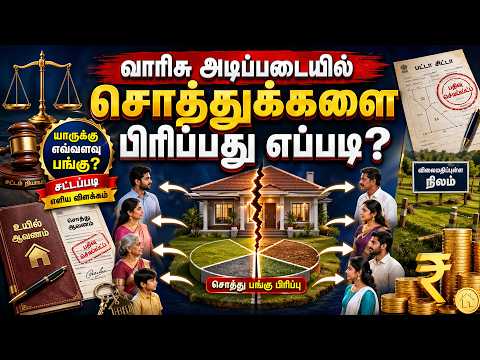 வாரிசு அடிப்படையில் சொத்துக்களை பிரிப்பது எப்படி?