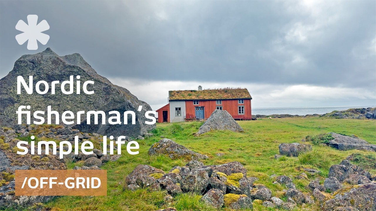 Northern Scandinavia's forgotten lifestyle: family of 14 in remote cabin