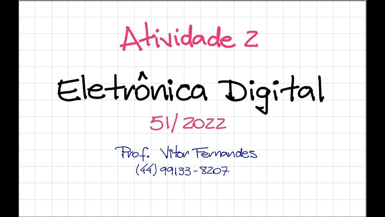 Support Activity 2 - Digital Electronics
