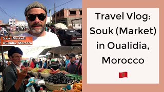 preview picture of video 'Travelling Morocco: Visiting the Souk (Market) in Oualidia'