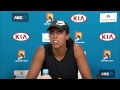 MADISON KEYS press conference (QF) - Australian.