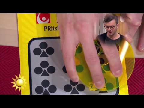 ”Nice”! Grattis till det Trisskrapet Marcus! - Nyhetsmorgon (TV4)