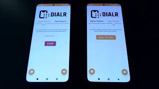DIALR P2P or C2B Smartphone to Smartphone Payment