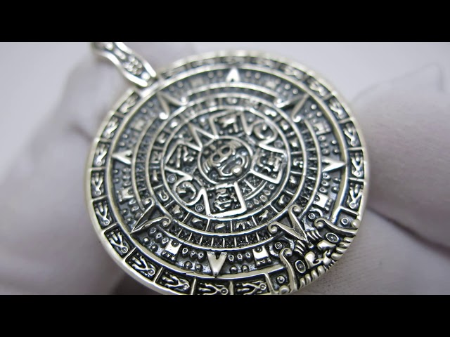 Срібний кулон "Майя" 3100338 Відео огляд