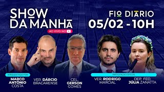 SHOW DA MANHÃ - LULA E CENTRÃO ARMAM CONTRA A CPI DO MASTER - 05/02/2026
