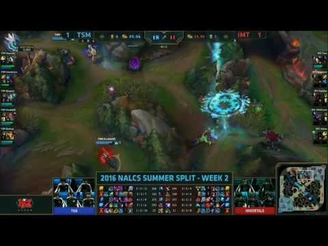 TSM vs IMT - Biofrost Game Ending Bard Ult - League of Legends
