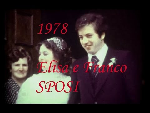 1978.. Palena - Elisa Macario e Franco Travaglini sposi.. (Edit N.Napoleone)