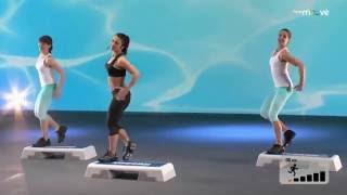 Online Fitness I Bodyshaping I Step and Burn Folge 1