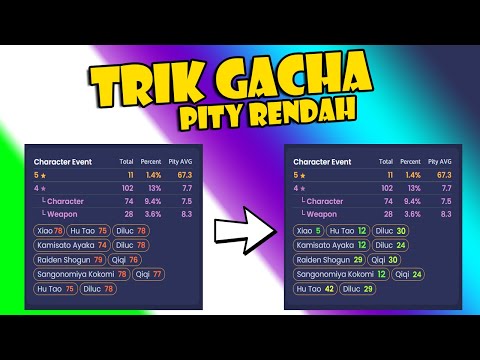 AUTO HIJAU! TRIK GACHA PITY RENDAH GENSHIN IMPACT
