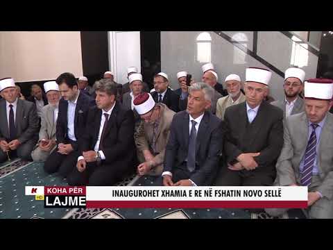 INAGUROHET XHAMIA E RE NË FSHATIN NOVO SELLË