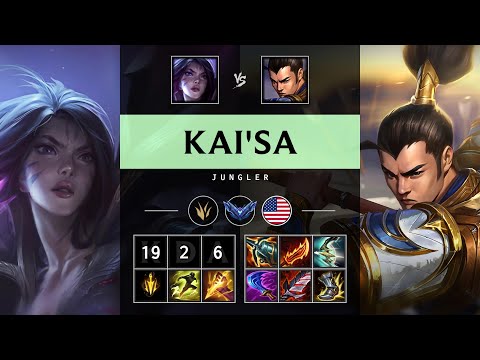 Kai'Sa Jungle vs Xin Zhao - NA Diamond Patch 25.09