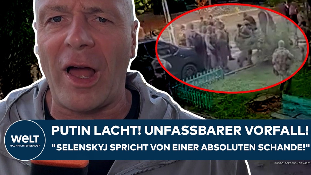 UKRAINE-KRIEG: Putin lacht! Unfassbarer Vorfall! "Selenskyj spricht von einer absoluten Schande!"