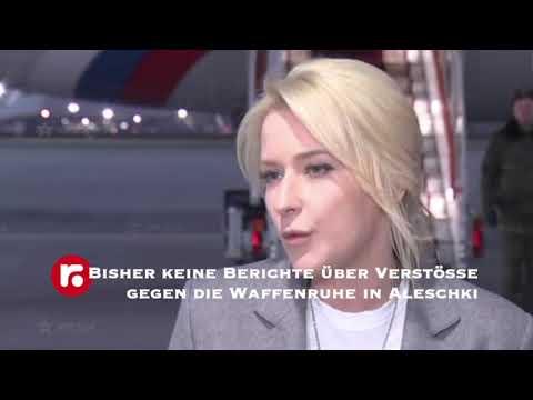 Bisher keine Berichte über Verstöße gegen die Waffenruhe in Aleschki