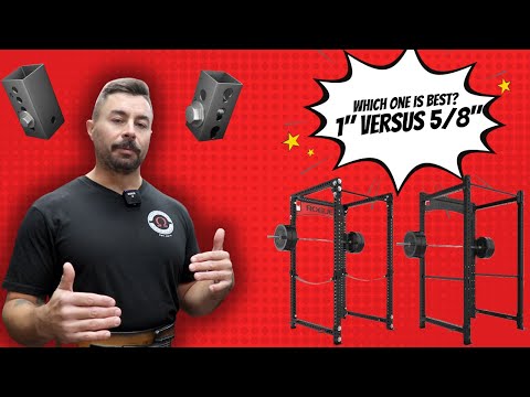 What's the Right Hole Size for Your Power Rack: 5/8" vs. 1" | Why 1" Reigns Supreme!