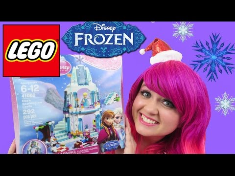 Frozen LEGO Elsa's Sparkling Ice Castle | TOY REVIEW | KiMMi THE CLOWN Video