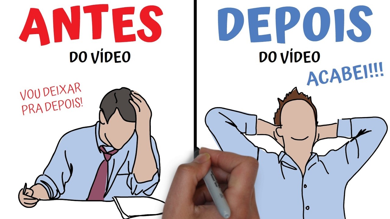 definitely end LAZINESS and PROCRASTINATION [IN PORTUGUESE]| Be A Better Person