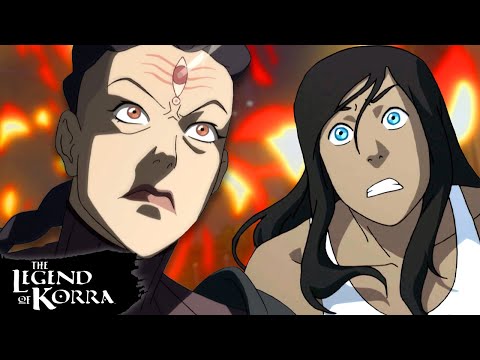 The Red Lotus Kidnaps Avatar Korra 🔥 Full Scene | The Legend of Korra