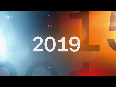 Das Jahr 2019 - Zeitreise (ZDF, Bilder aus 60 Jahren) 60 Jahre Nachrichten und Zeitgeschehen