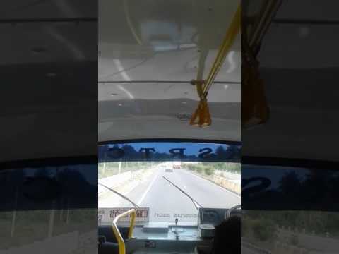 KSRTC EICHER BUS....THE SPEED IS VERY GOOD .IT TOUCHES 100 KMS/HOUR