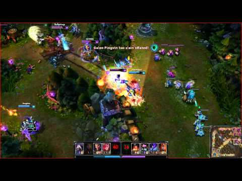 League of Legends - Crazy Team Fight (Diamond I)