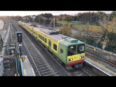 Irish Rail 8520 Class Dart Train 8635 - Booterstown Station, Dublin