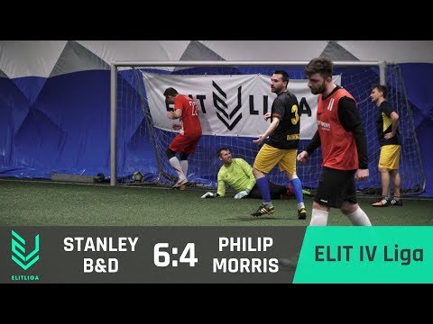 STANLEY B&D 6:4 PHILIP MORRIS - ELIT IV Liga [JESIEŃ 2017]