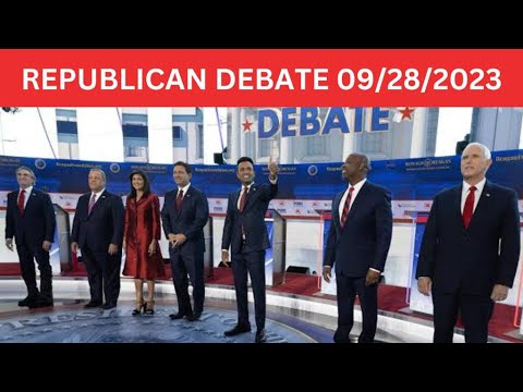 GOP | Republican Primary Debate 9-27-23 | Republican Debate 2023 #republican