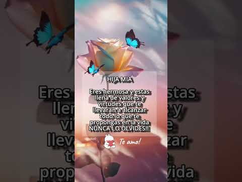 Hija mía.. . #madre #hijos #familia #amor #frases #poema #poesía #subscribe