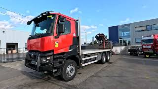Eladó Renault K 380+HIAB 16T/m ( 4 Ext.) platós teherautó - Kép 4 | Autoline HU Renault K 380+HIAB 16T/m ( 4 Ext.) platós teherautó | Kép 4 - Autoline
