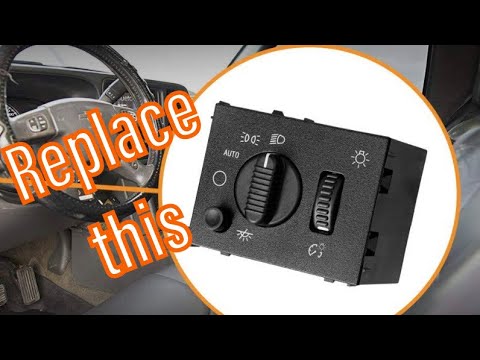 2003-2007 GMC Chevy Dimmer Switch Install Sierra Silverado Tahoe
