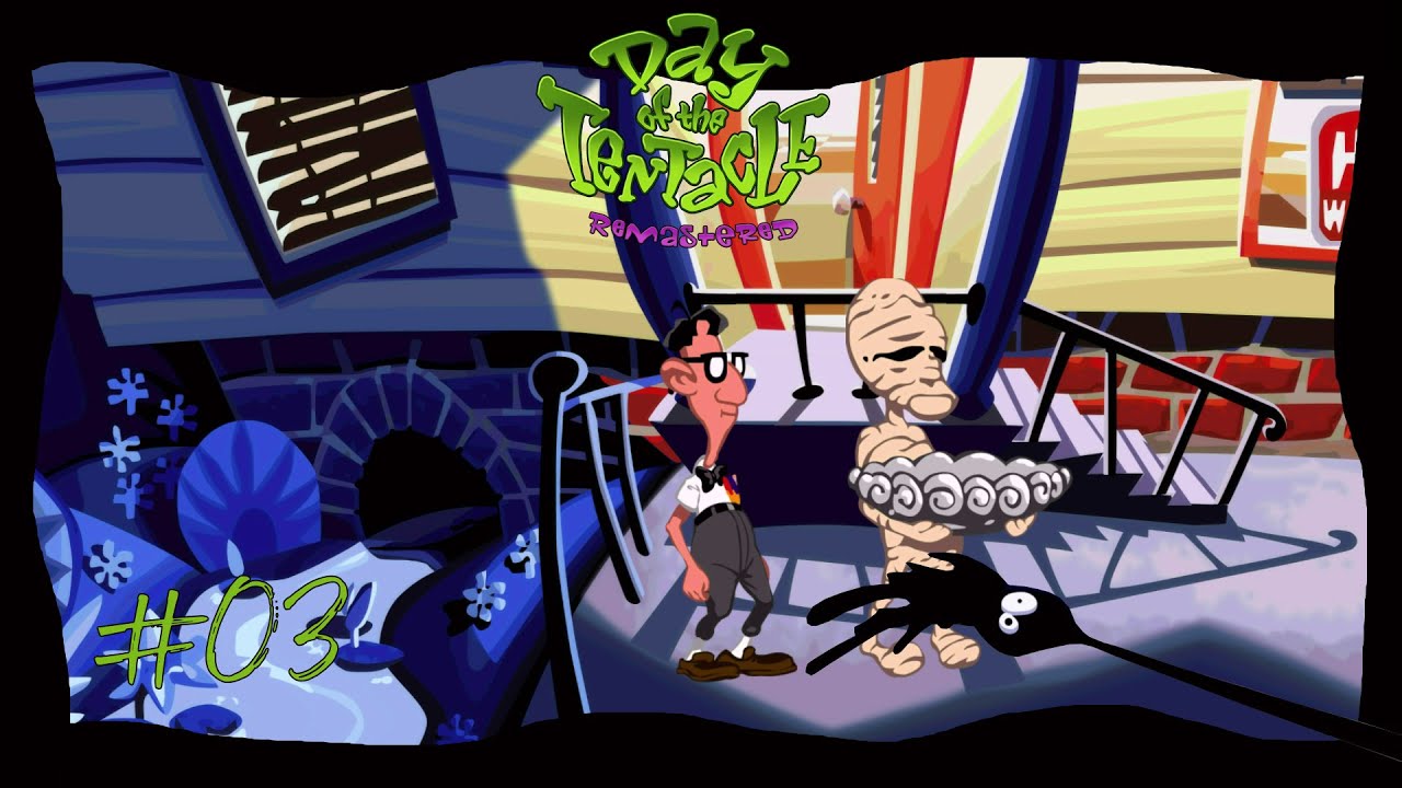 #dayofthetentacle - Folge 3: Der gesprächige Ted Edinson #lucasart #letsplay