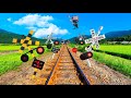 Railroad Crossing To Synchronize