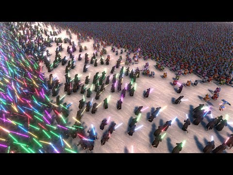 3000 JEDI vs 40000 ROMANS - Ultimate Epic Battle Simulator