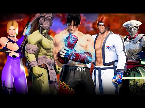 Tekken 3 Story Remastered - All Characters